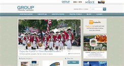 Desktop Screenshot of grouptravelleader.com